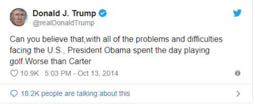 Trump tweet